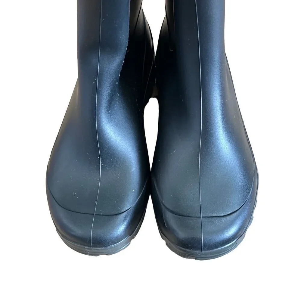 Solognac Decathalon Kids 11/12 Black Wellies Rainboots
